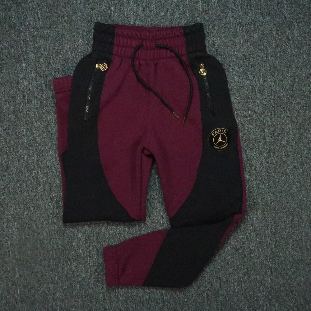 Paris Saint Germain Pants Womens Extra Small Red Nike Jordan PSG Joggers Jumpman